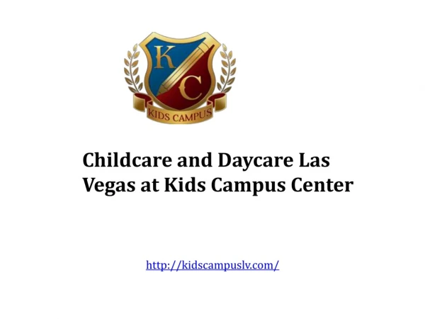 Childcare Las Vegas in Nevada at USA