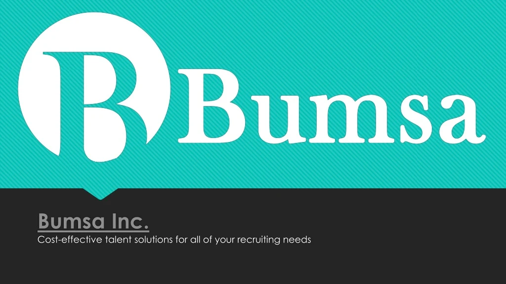 bumsa inc cost effective talent solutions