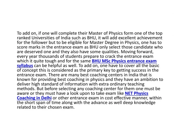 Physics- Best Way to Build Career in Most Complicated Field