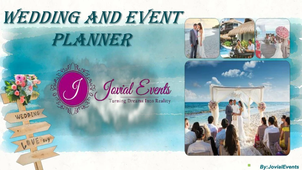wedding and event planner