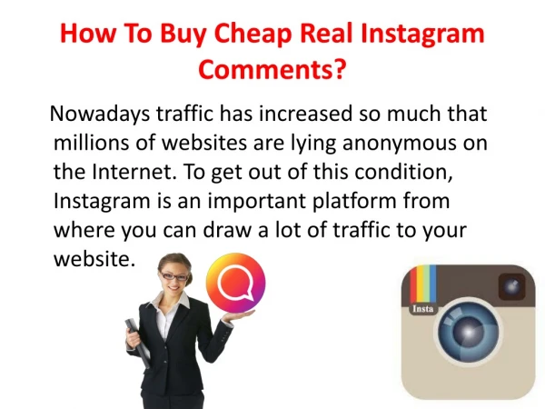 How To Buy Cheap Real Instagram Comments?