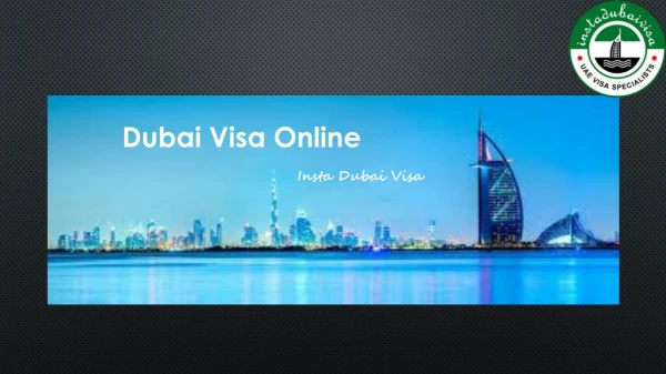 How to Apply Dubai Visa Online