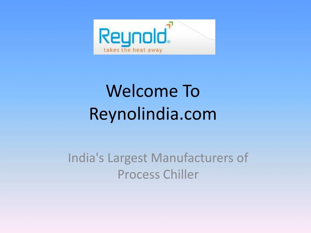 welcome to reynolindia com