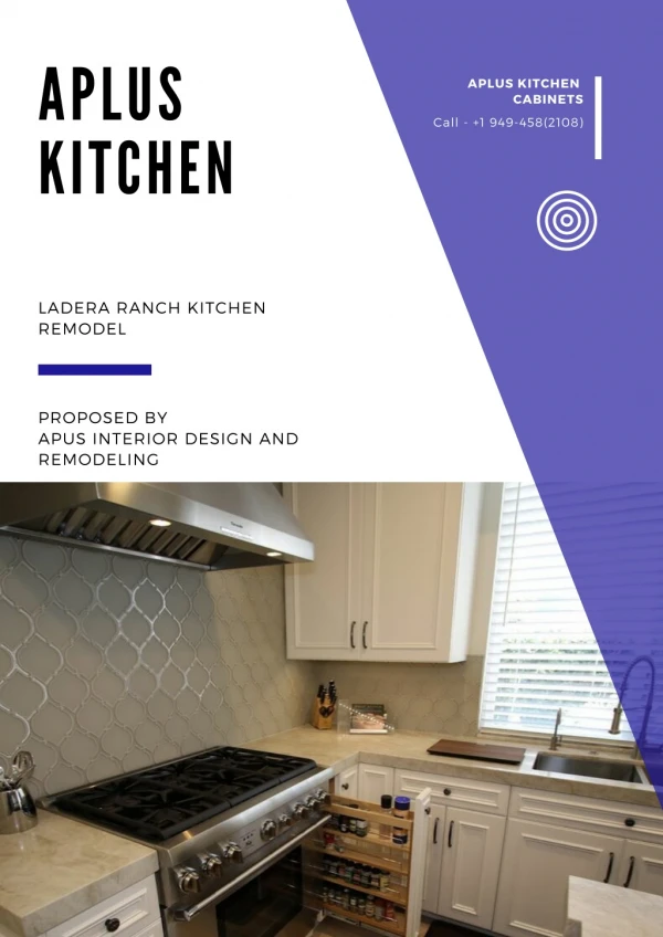 Aplus kitchen Ladera Ranch kitchen remodel