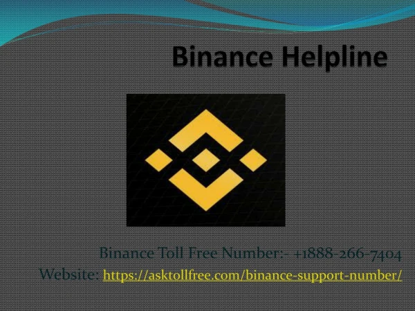 Binance Support Number