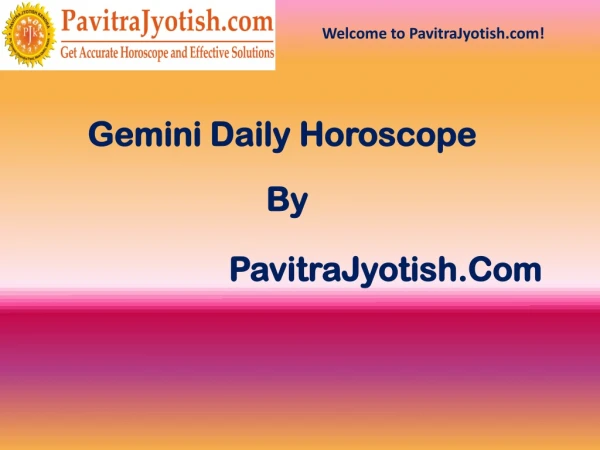 Gemini Daily Horoscope