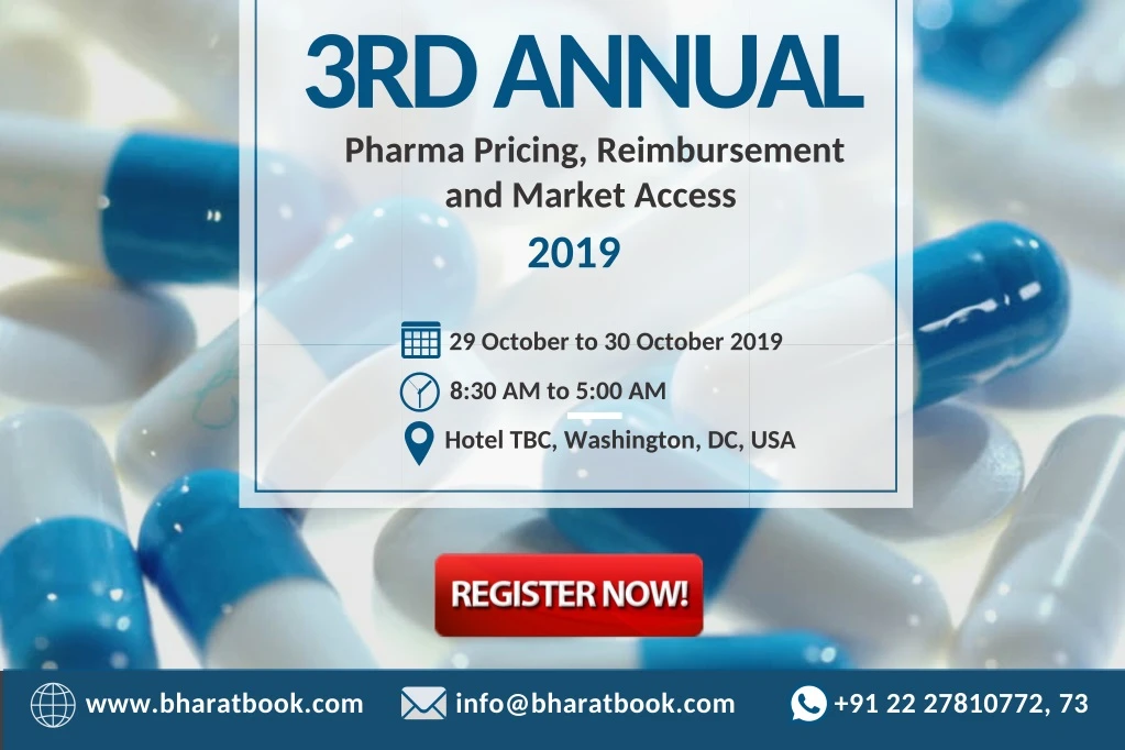 3rd annual pharma pricing reimbursement