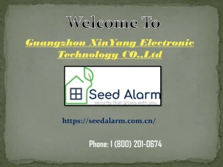 Door Alarm - Solar Powered Alarm - slide 1