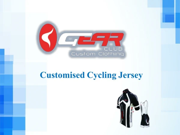 UK Made Customised Cycling Jersey | Gear Club Ltd