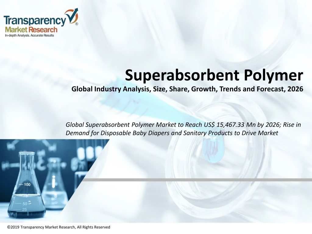 superabsorbent polymer global industry analysis size share growth trends and forecast 2026