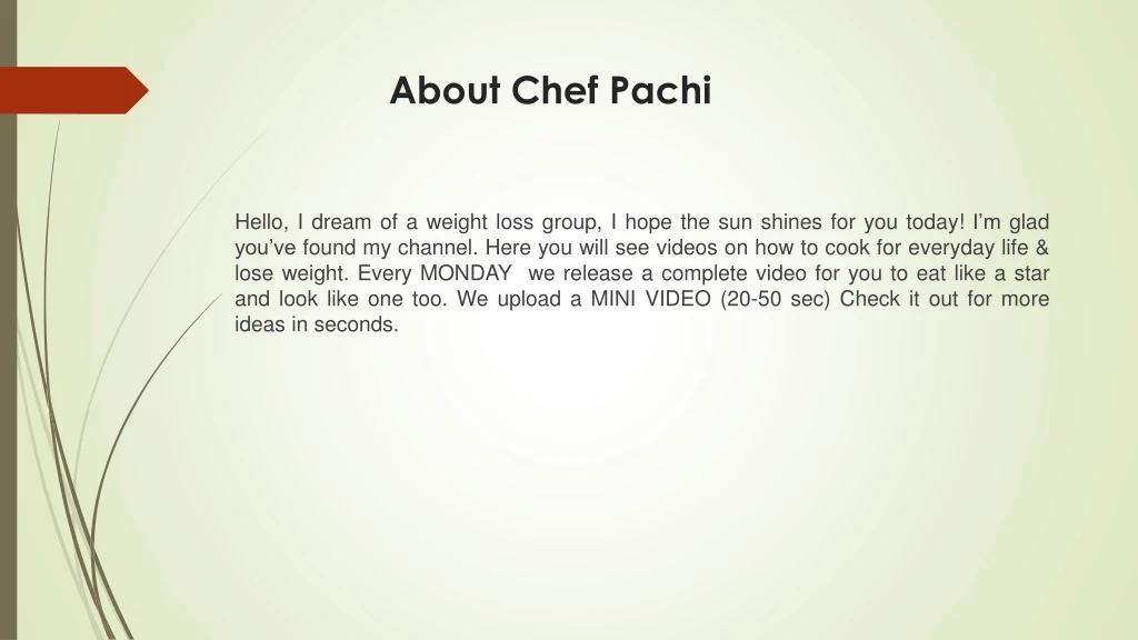 about chef pachi
