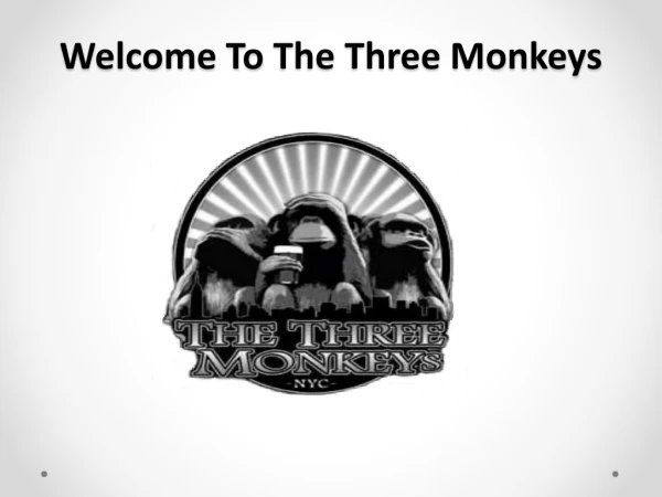 Pay Per View Sports Bar | PPV Restaurants | The Three Monkeys