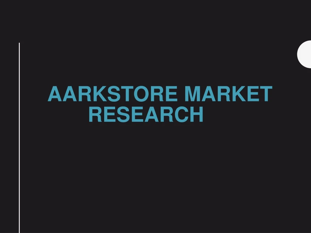 aarkstore market research