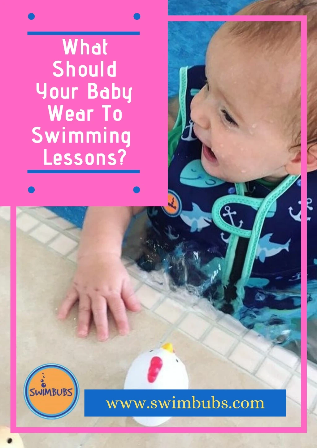what should your baby wear to swimming lessons