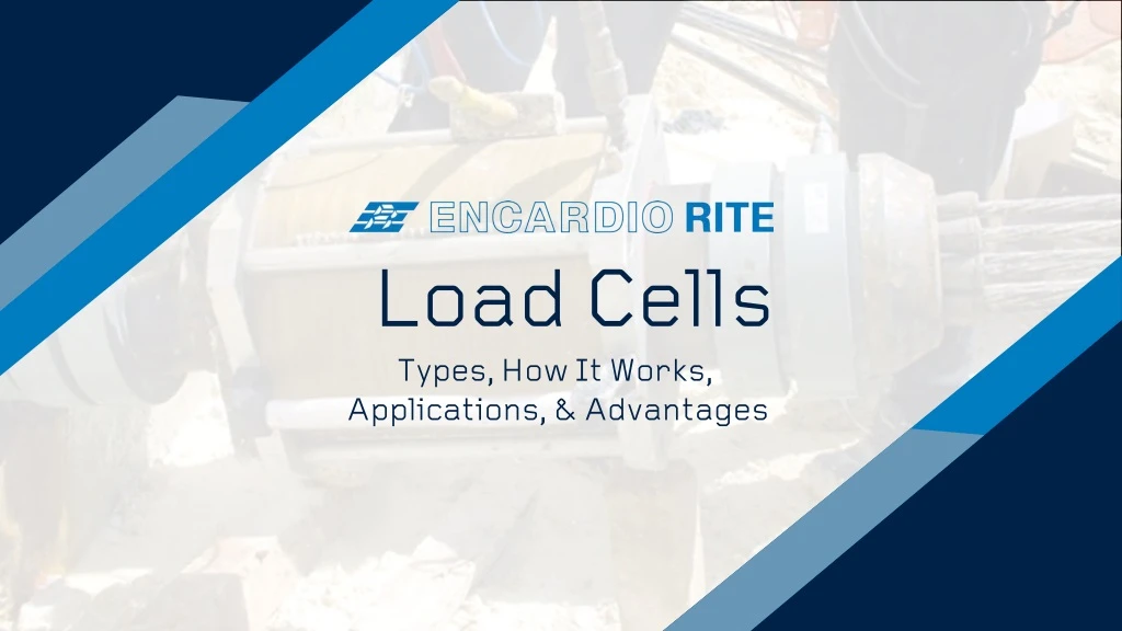 load cells types how it works applications