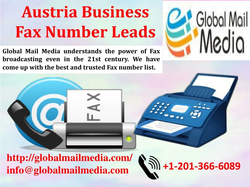 austria business fax number leads