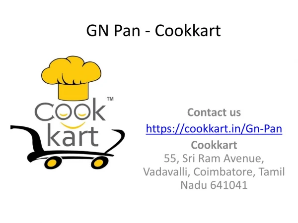 buy gn pan at cookkart