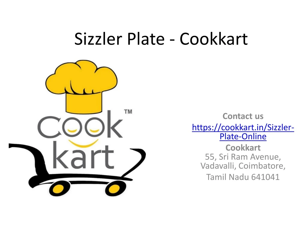 sizzler plate cookkart
