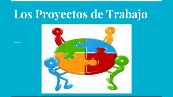 Proyectos de Trabajo