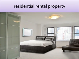 residential rental property - slide 1