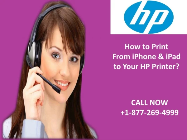 How to Print From iPhone & iPad With HP Printer?