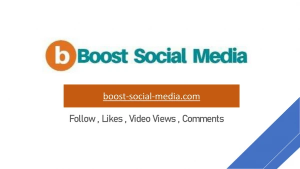 boost social media com