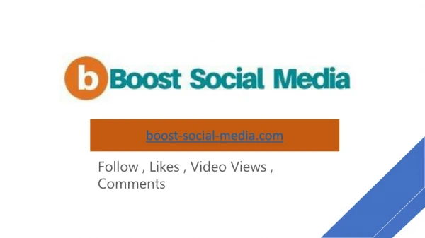 boost social media com