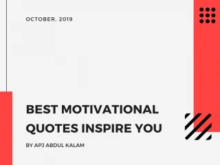 BEST MOTIVATIONAL QUOTES BY APJ ABDUL KALAM TO INSPIRE YOU