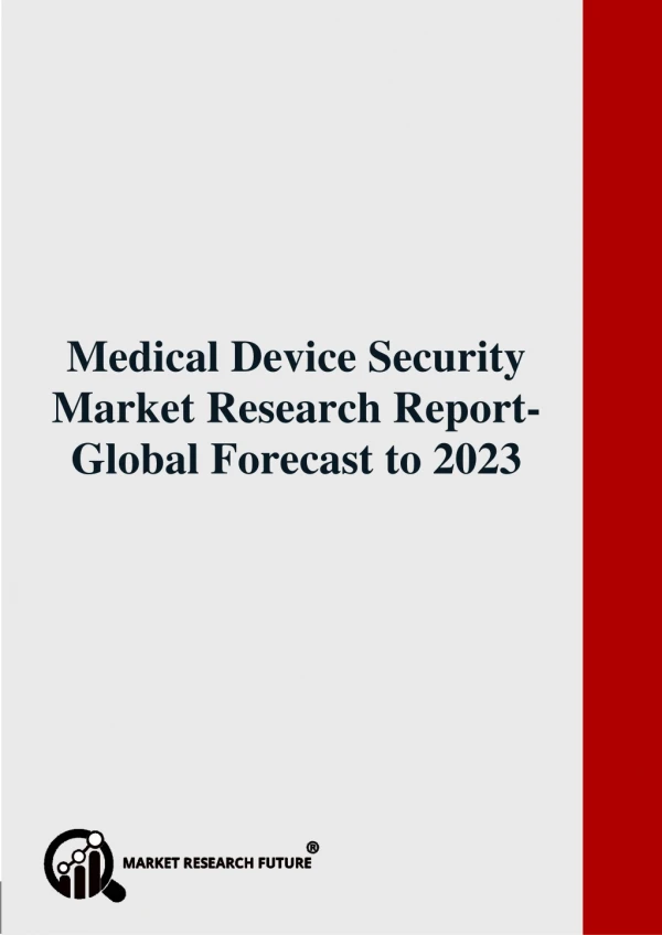 Medical Device Security Market Research Report 2019