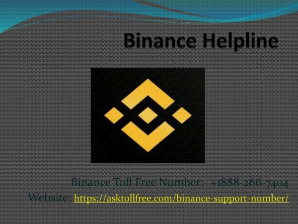 Binance Support Number 1-856-295-1212 phone number