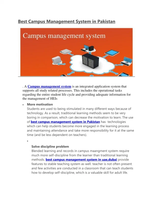 campus managment system software