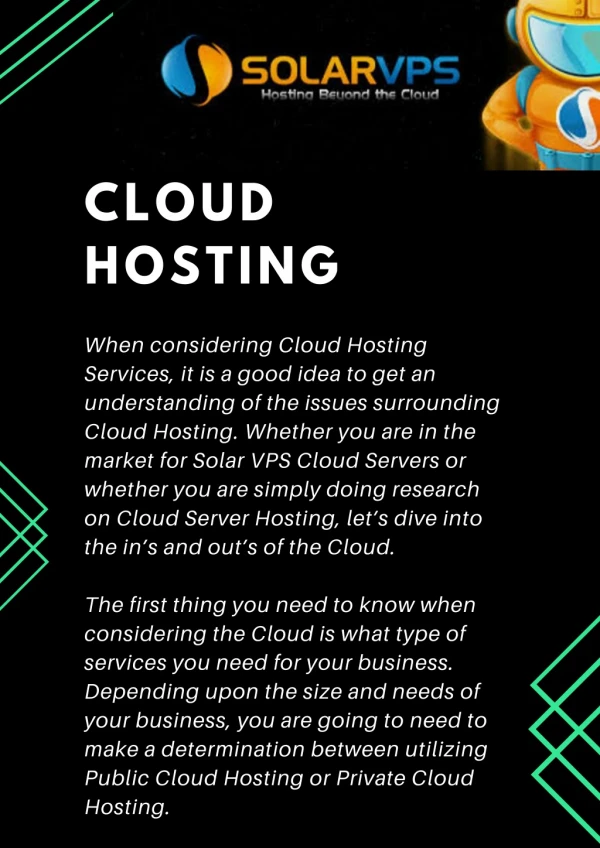 Trusted Cloud Hosting Services | Cloud Server Hosting - Solar VPS