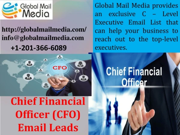 Chief Financial Officer (CFO) Email Leads