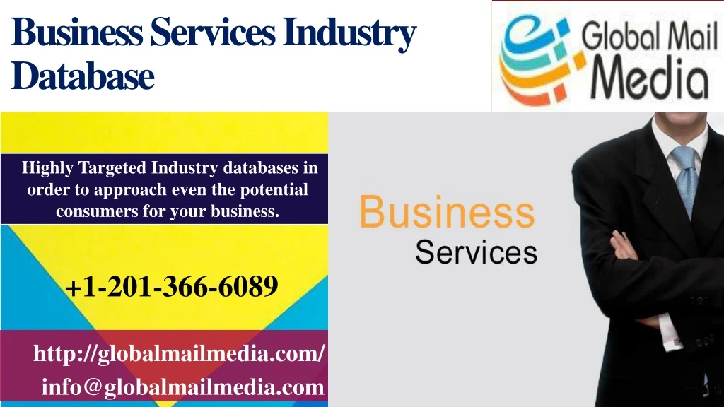 business services industry database