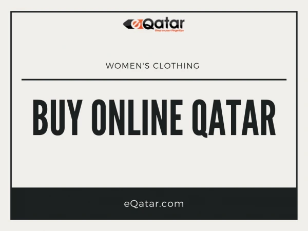 Best Women's clothing | Buy Online Qatar