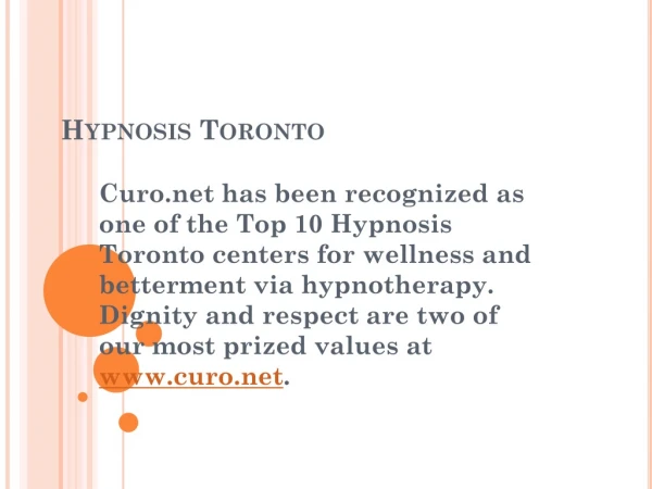 Hypnosis Toronto | Hypnotherapy | Reiki | EFT | Healing