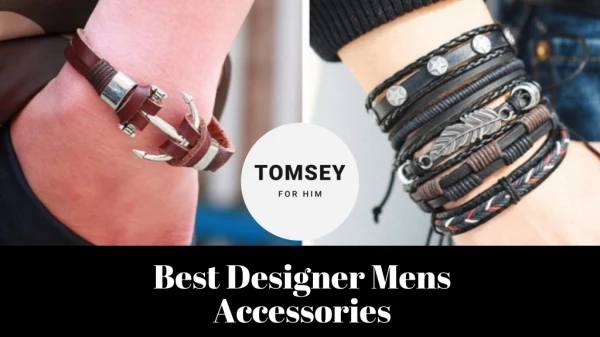 Shop Luxury Men's Jewellery in the UK - Tomsey