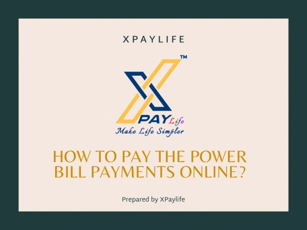 How to Pay the Power Bill Payments Online