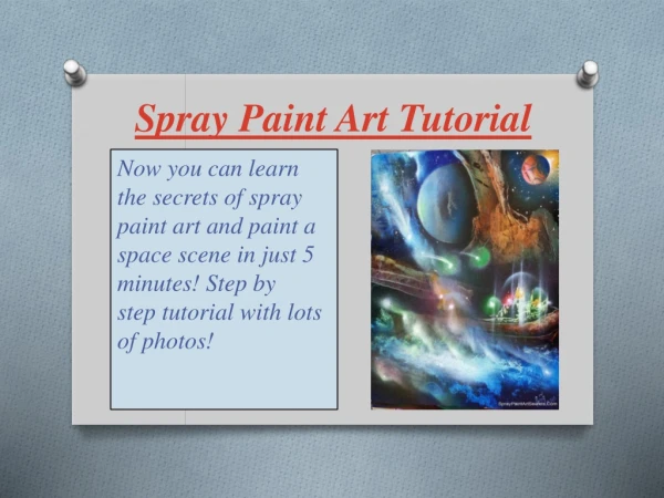 Spray Paint art Tutorials