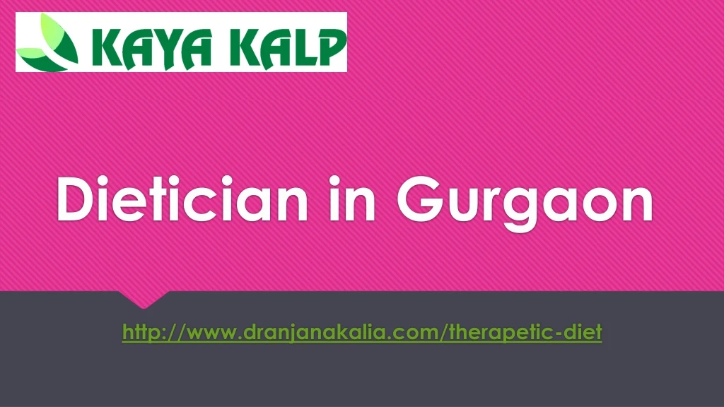 dietician in gurgaon