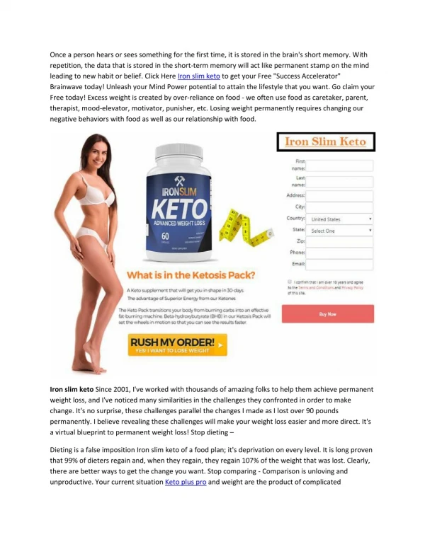 Keto plus pro if you are dead