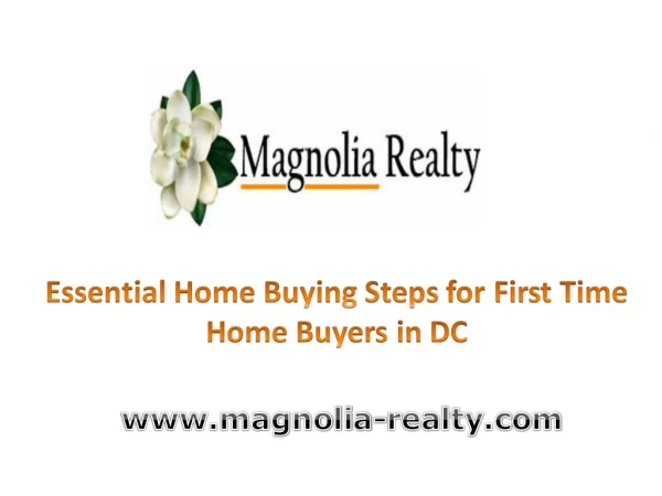 Essential Home Buying Steps for First Time Home Buyers in DC