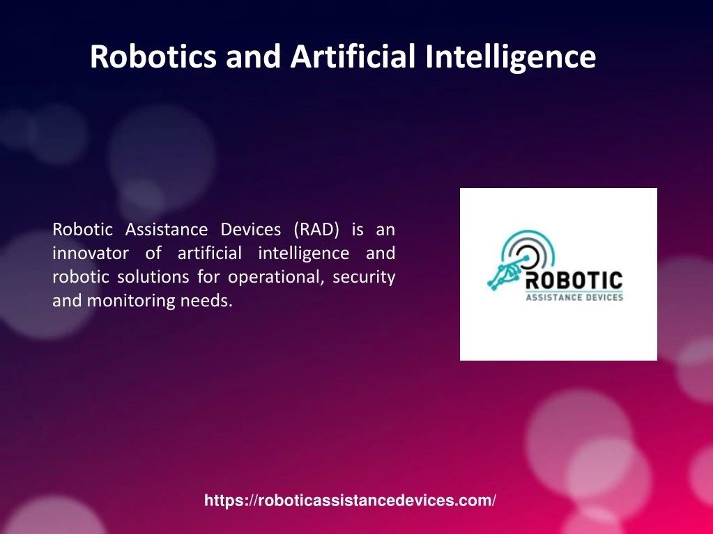 robotics and artificial intelligence