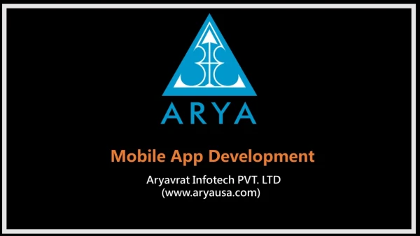 Mobile App Development (Arya)