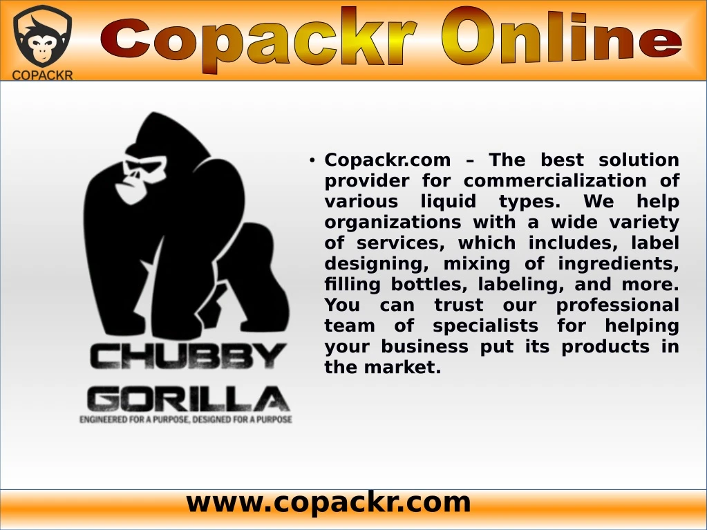 copackr com the best solution provider