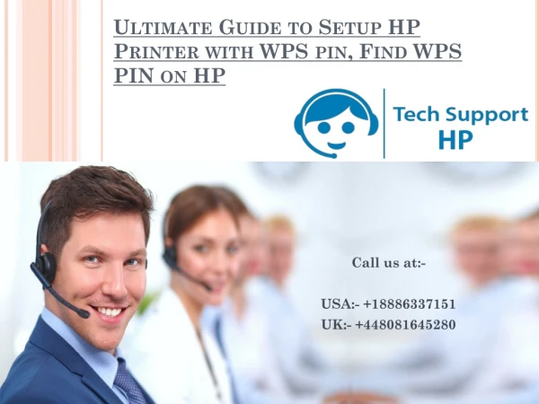 Ultimate Guide to Setup HP Printer with WPS pin, Find WPS PIN on HP