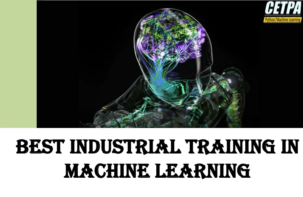 best industrial training in machine learning