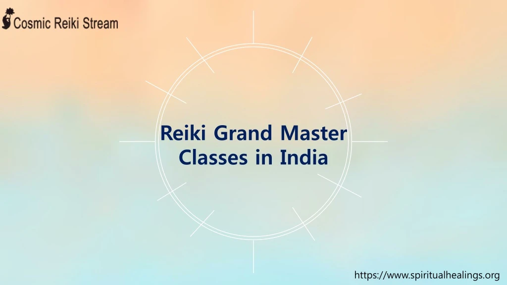 reiki grand master classes in india
