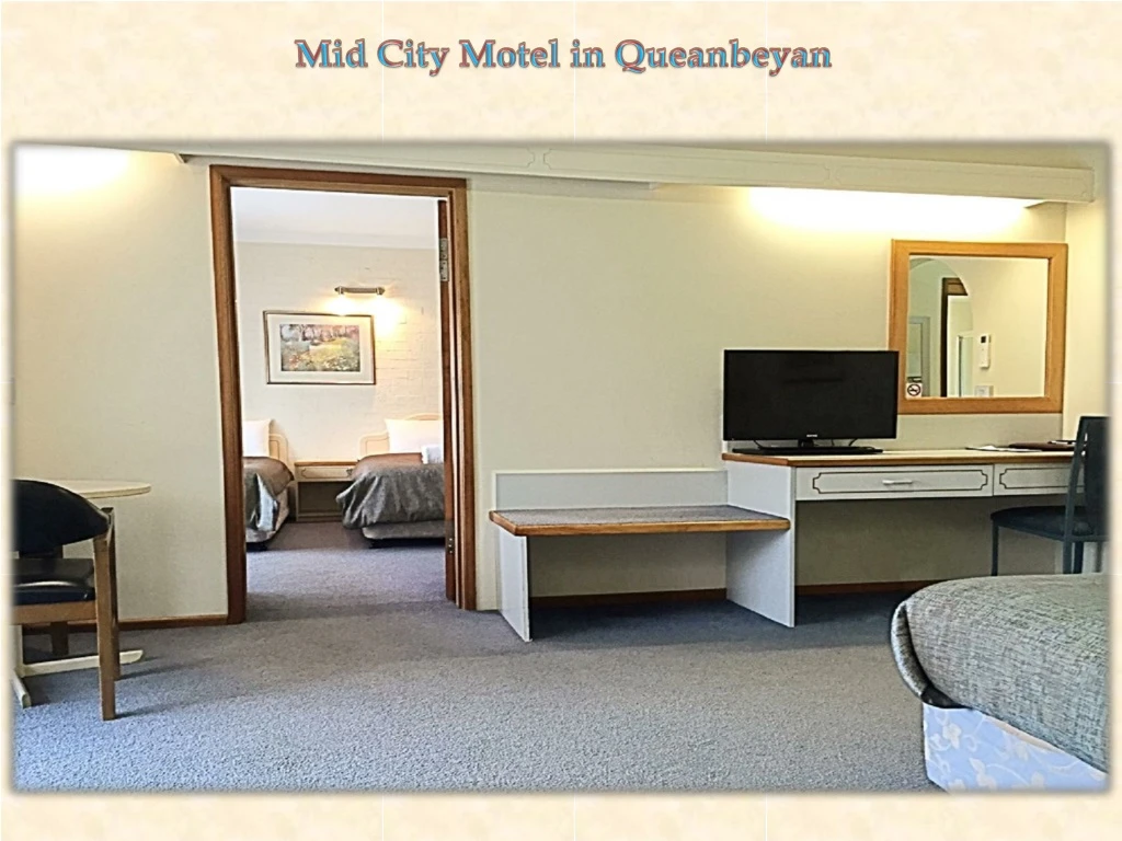 mid city motel in queanbeyan