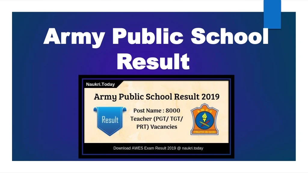 army public school army public school result